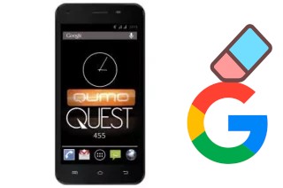 How to delete the Google account in Qumo QUEST 455