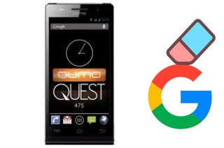 How to delete the Google account in Qumo QUEST 475