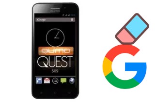 How to delete the Google account in Qumo QUEST 509