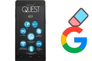 How to delete the Google account in Qumo Quest 601