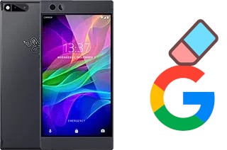 How to delete the Google account in Razer Phone