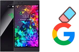 How to delete the Google account in Razer Phone 2