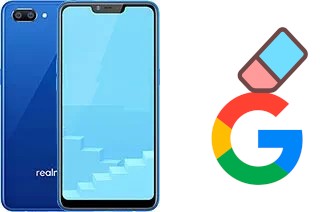 How to delete the Google account in Realme C1