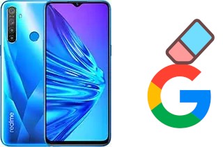 How to delete the Google account in Realme 5