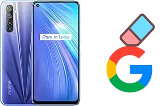 How to delete the Google account in Realme 6