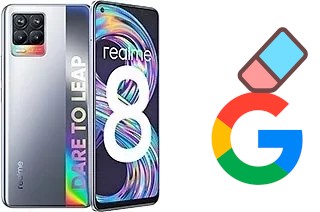 How to delete the Google account in Realme 8