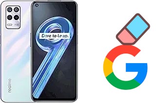 How to delete the Google account in Realme 9 5G