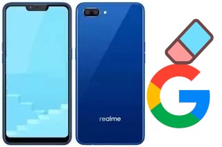 How to delete the Google account in Realme C1 (2019)