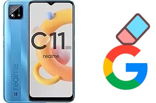 How to delete the Google account in Realme C11 (2021)