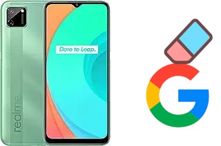 How to delete the Google account in Realme C11