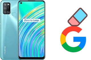 How to delete the Google account in Realme C17