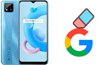 How to delete the Google account in Realme C20