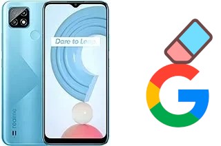 How to delete the Google account in Realme C21