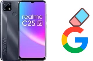 How to delete the Google account in Realme C25s