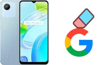 How to delete the Google account in Realme C30