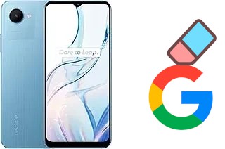 How to delete the Google account in Realme C30s