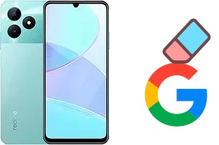 How to delete the Google account in Realme C51