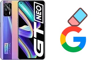 How to delete the Google account in Realme GT Neo