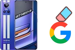 How to delete the Google account in Realme GT Neo3