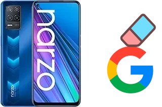 How to delete the Google account in Realme Narzo 30 5G