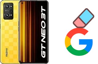 How to delete the Google account in Realme GT Neo 3T