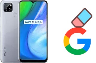 How to delete the Google account in Realme Q2i