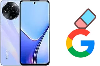 How to delete the Google account in Realme V50s