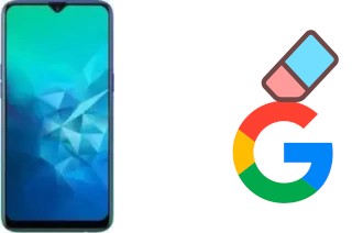 How to delete the Google account in Realme X Lite