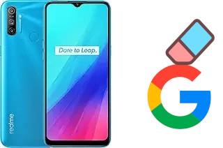 How to delete the Google account in Realme C3 (3 cameras)