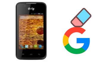 How to delete the Google account in RLG Viva 1S