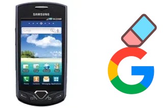 How to delete the Google account in Samsung I100 Gem