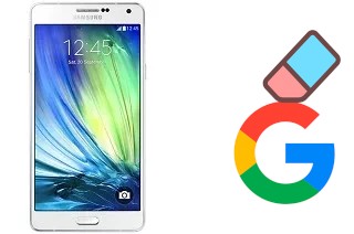 How to delete the Google account in Samsung Galaxy A7 Duos