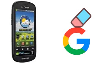 How to delete the Google account in Samsung Continuum I400