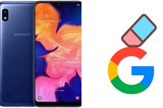 How to delete the Google account in Samsung Galaxy A10