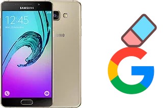 How to delete the Google account in Samsung Galaxy A5 (2016)