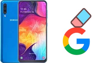 How to delete the Google account in Samsung Galaxy A50