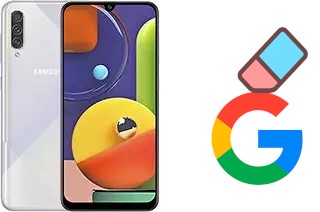 How to delete the Google account in Samsung Galaxy A50s