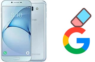 How to delete the Google account in Samsung Galaxy A8 (2016)