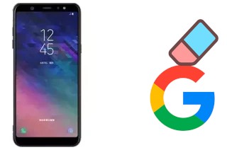 How to delete the Google account in Samsung Galaxy A9 Star Lite