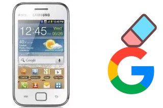 How to delete the Google account in Samsung Galaxy Ace Duos S6802