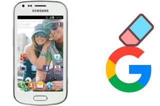 How to delete the Google account in Samsung Galaxy Ace II X S7560M