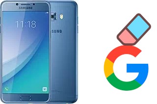 How to delete the Google account in Samsung Galaxy C5 Pro