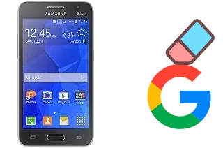 How to delete the Google account in Samsung Galaxy Core 2