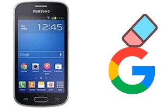 How to delete the Google account in Samsung Galaxy Fresh S7390