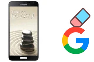 How to delete the Google account in Samsung Galaxy J