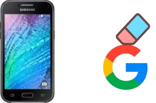 How to delete the Google account in Samsung Galaxy J1 mini