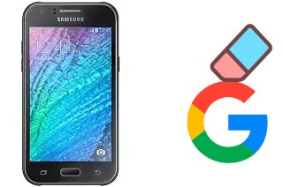 How to delete the Google account in Samsung Galaxy J1