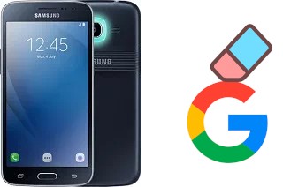 How to delete the Google account in Samsung Galaxy J2 Pro (2016)