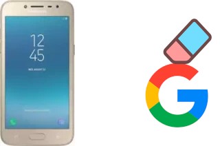 How to delete the Google account in Samsung Galaxy J2 Pro