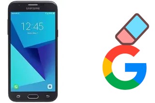 How to delete the Google account in Samsung Galaxy J3 Prime